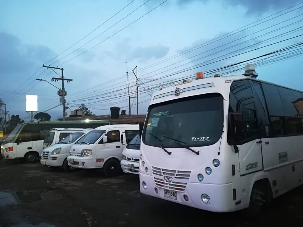 Vans para transporte empresarial